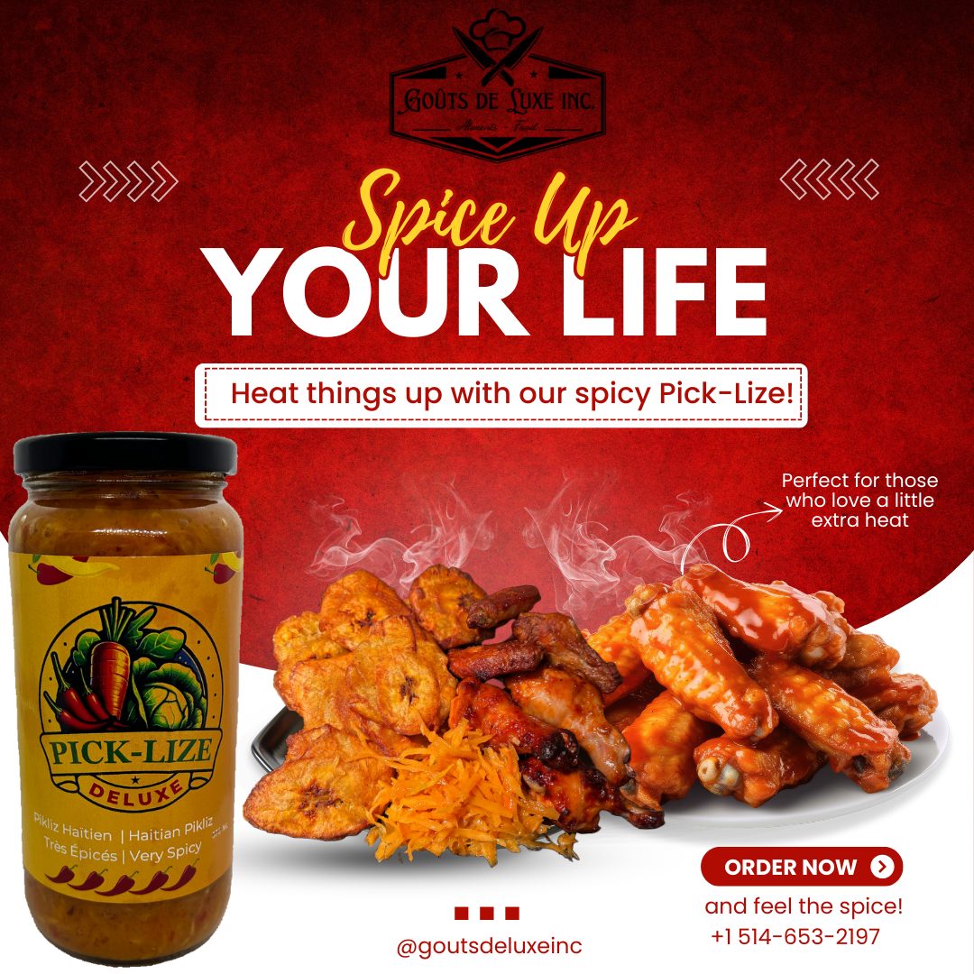 Mettez du piment dans votre vie avec Pick-Lize Deluxe et des ailes de poulet