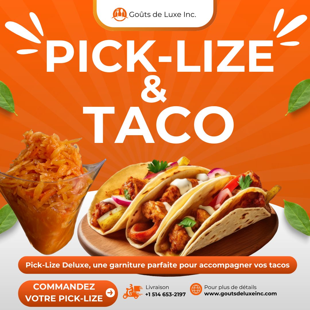 Tacos garnis de Pick-Lize Deluxe