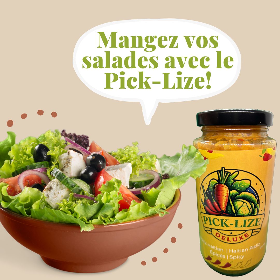 Mangez vos salades avec Pick-Lize Deluxe