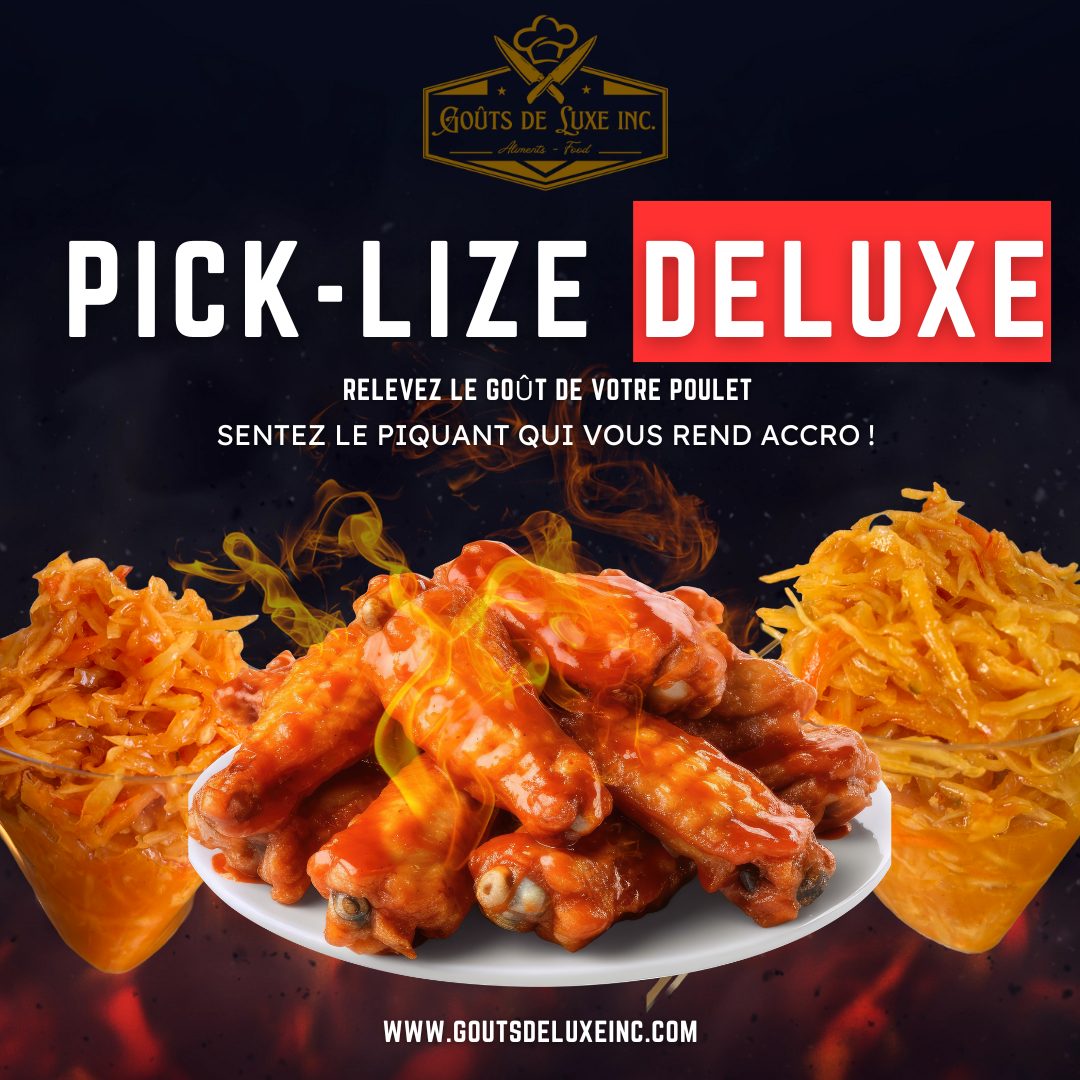 Ailes de poulet et Pick-Lize Deluxe