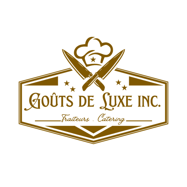 Logo Goûts de Luxe Inc. – Traiteur, Catering Logo Goûts de Luxe Inc. – Traiteur, Catering